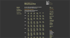 Desktop Screenshot of muellseite.de